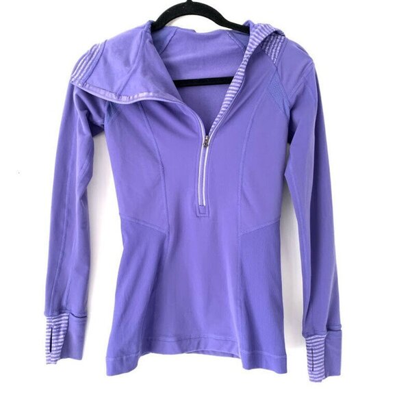 Lululemon Run For It Pullover 2 Purple Sweater - Picture 3 of 8